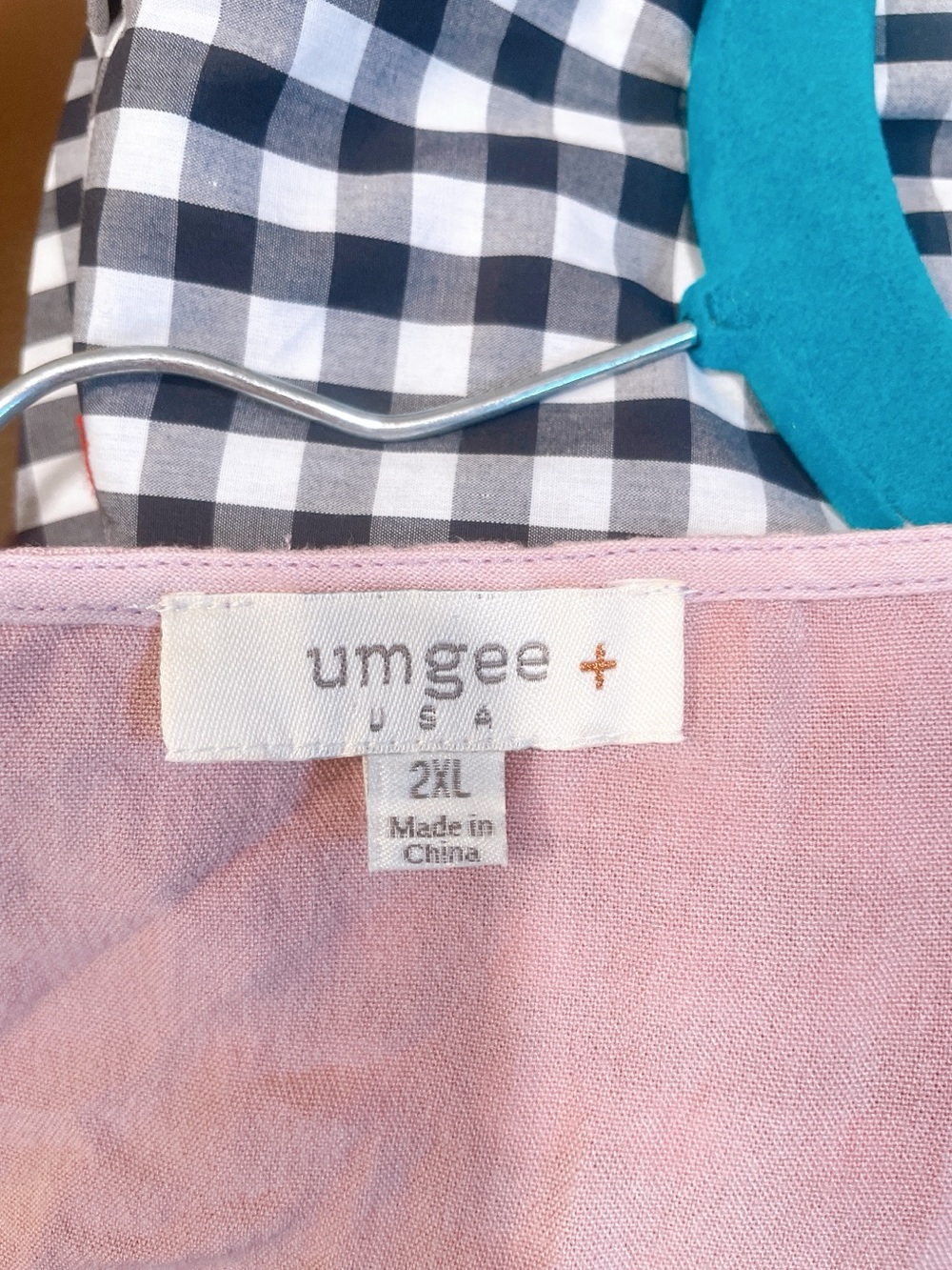 Umgee Plus Light Pink Tank Dress Size 2X - Picture 5 of 8